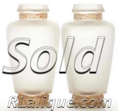 Rene Lalique Vase Frise Aigles