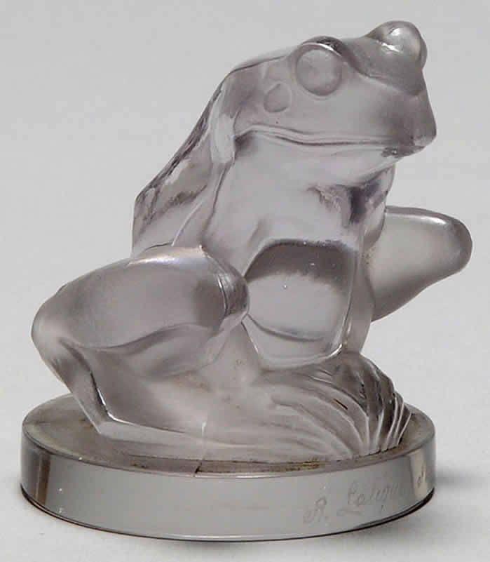 Rene Lalique Car Mascot Grenouille
