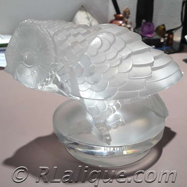 Rene Lalique Car Mascot Hibou