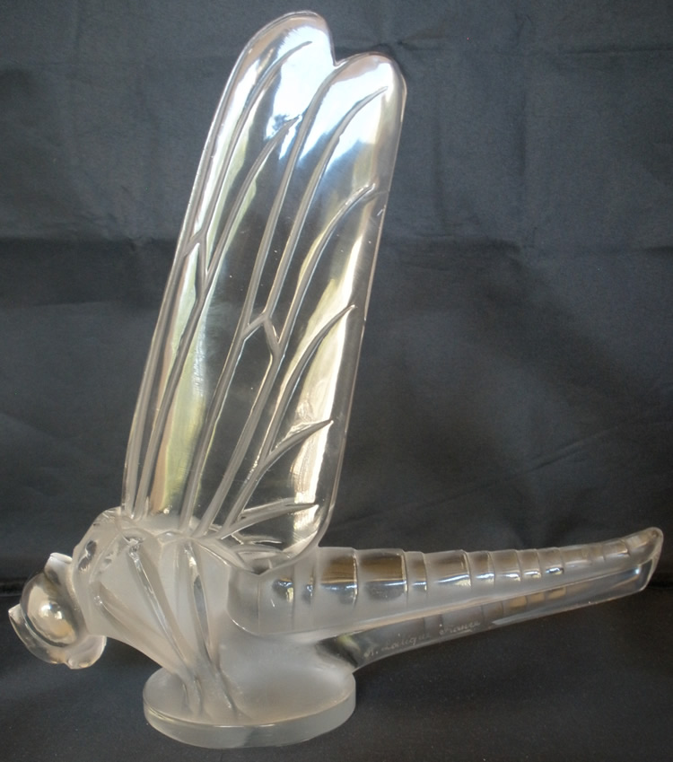 Rene Lalique Car Mascot Libellule Grande
