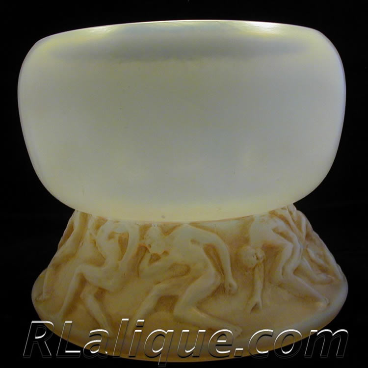 Rene Lalique Vases Lutteurs