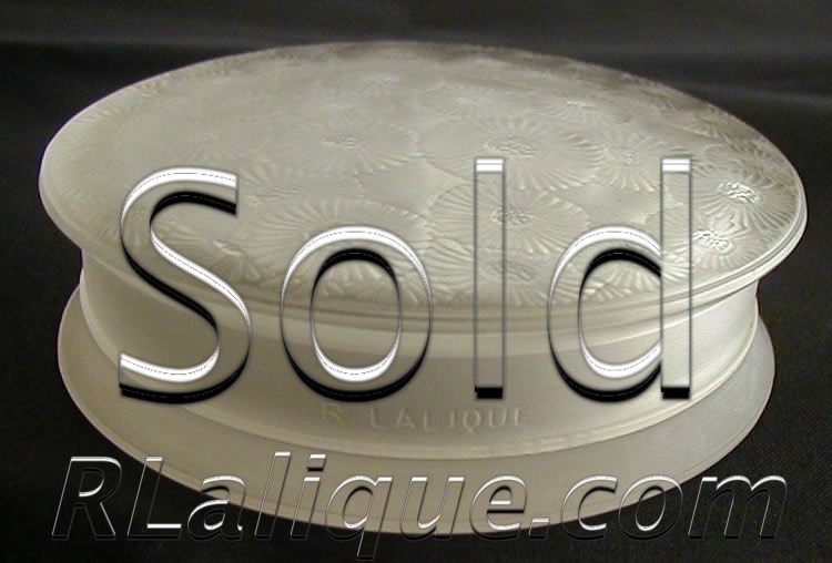 Rene Lalique Box Marguerites