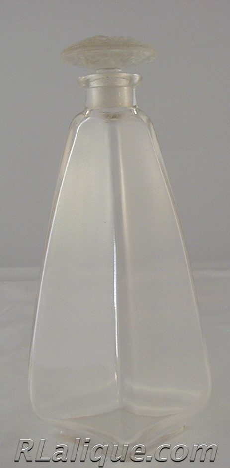 Rene Lalique Perfume Bottle Oree for Claire (Pyramidale)
