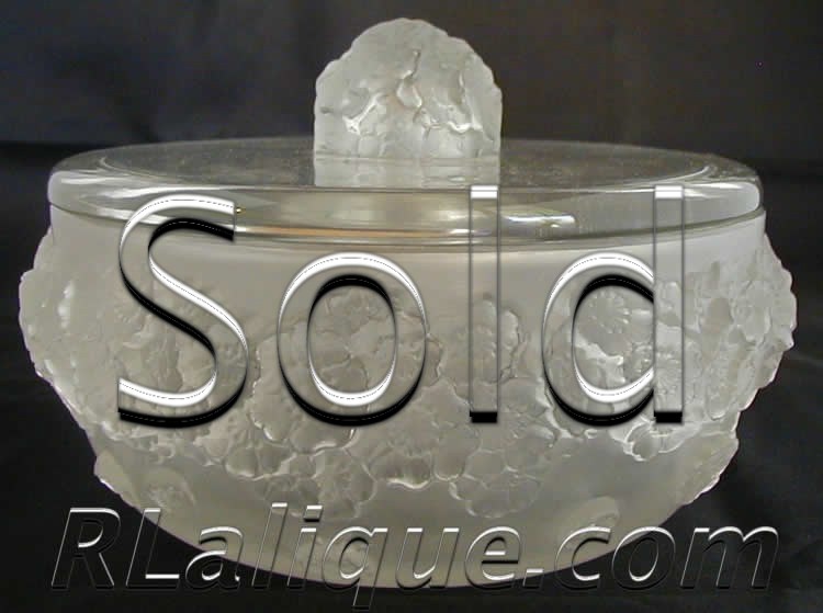 Rene Lalique Boxes Primeveres