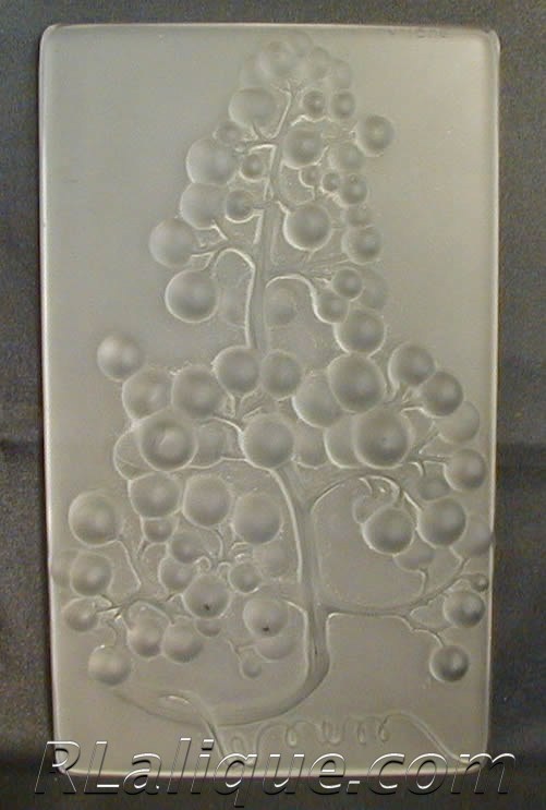Rene Lalique Menu Raisin Muscat