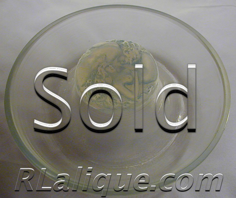Rene Lalique Ashtray Sirenes