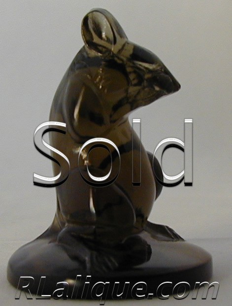 Rene Lalique Seal - Cachet Souris