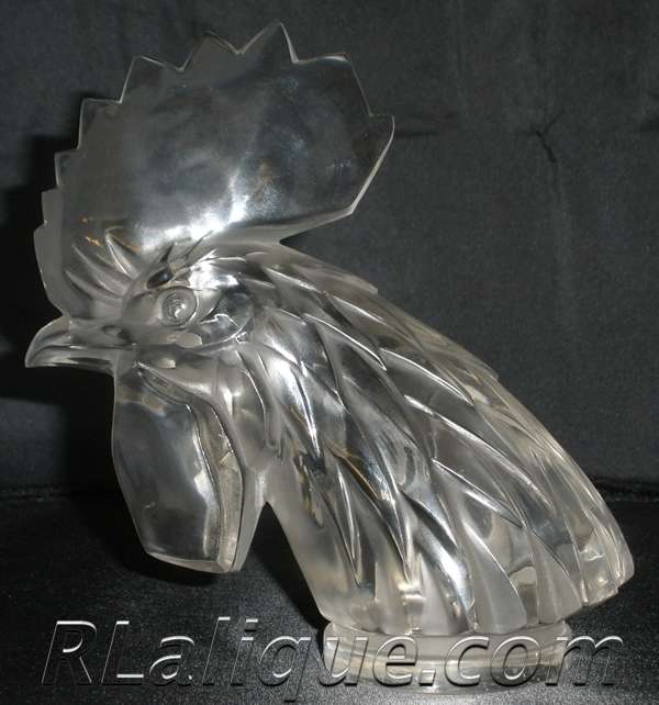 Rene Lalique Car Mascot Tete De Coq