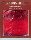 Decorative Arts - Art Nouveau - Art Deco Auction Catalogue - Book - Magazine For Sale: Christie's South Kensington Cameo GLass Thursday 17 June 1999 at 2:00 p.m.: A Post War Auction Catalog - Book - Magazine