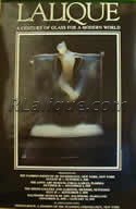 Rene Lalique Sales - Exhibition Poster: Lalique - A Century of Glass for the Modern World: An Exhibition Poster: A Lalique Poster from an Exhibition - Sale of Rene Lalique Works