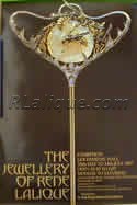 Rene Lalique Sales - Exhibition Poster: The Jewellery of Rene Lalique: An Exhibition Poster: A Lalique Poster from an Exhibition - Sale of Rene Lalique Works