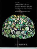 Decorative Arts - Art Nouveau - Art Deco Auction Catalogue - Book - Magazine For Sale: New York Important Tiffany Including Property From The Collection of Max Palevsky Wednesday 15 December 2010 Christie's: A Post War Auction Catalog - Book - Magazine Decorative Arts - Art Nouveau - Art Deco Auction Catalogue - Book - Magazine For Sale: New York Important Tiffany Including Property From The Collection of Max Palevsky Wednesday 15 December 2010 Christie's: A Post War Auction Catalog - Book - Magazine