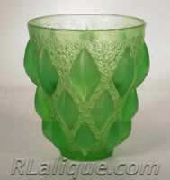 R.Lalique Rampillon Vase