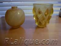 R Lalique Rampillon Vase