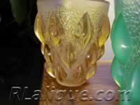 R Lalique Rampillon Vase