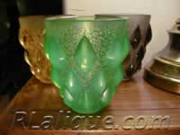 R Lalique Rampillon Vase