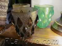 R Lalique Rampillon Vase